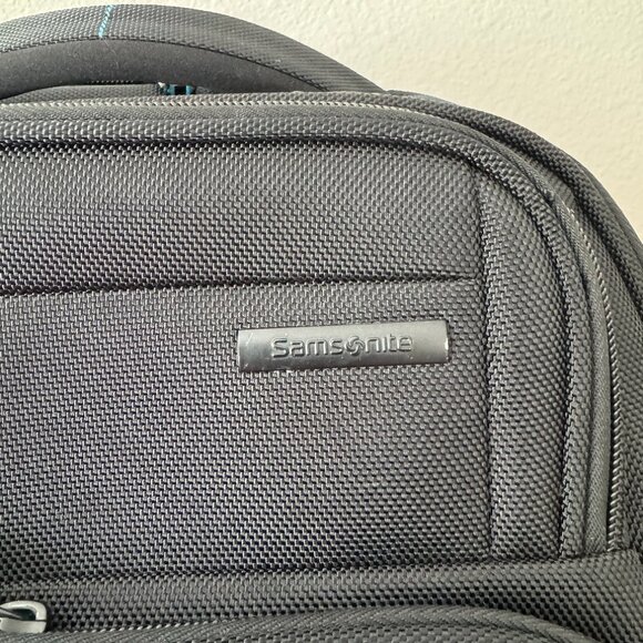 Samsonite Laptop Backpack – Black, Multi-Pocket Travel/Work Bag - Picture 3 of 5